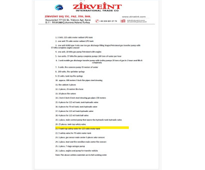 LPG GAS USED TANK AND USED ALL EQUIPMENT