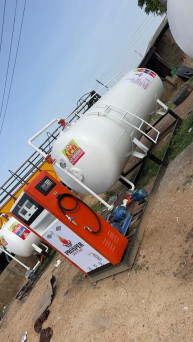 2.5tons gas tank and dispenser