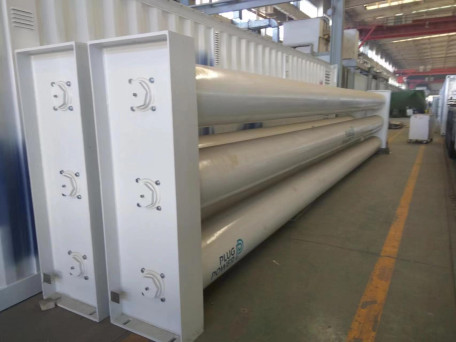 CNG gas cylinder storage