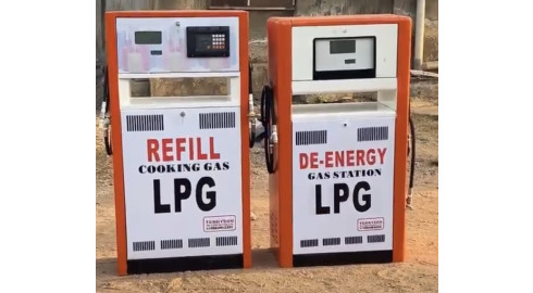 Single Automated dispenser with double hose