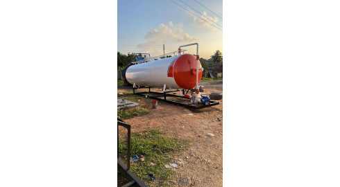 2.5tons gas tank and dispenser