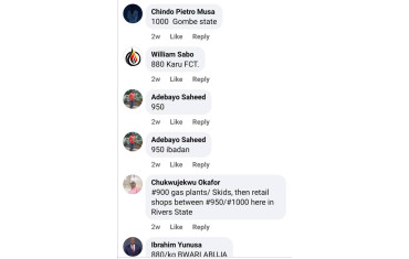 LPG PRICES IN NIGERIA RISE BY 11% IN OCTOBER.