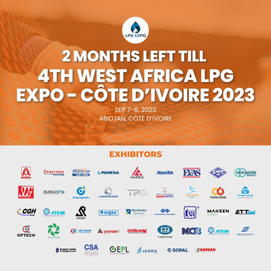 Countdown to the 4th West Africa LPG Expo 2023 - Cote d'Ivoire begins!