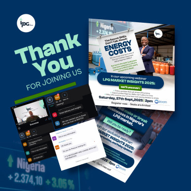 Thank You for Joining Our LPG Market Insights 2025 Webinar