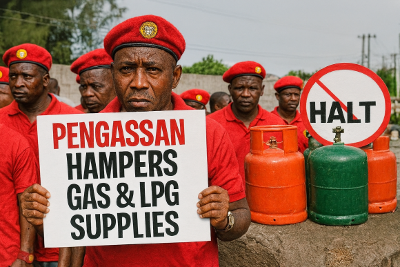 PENGASSAN hampers gas and LPG supplies.