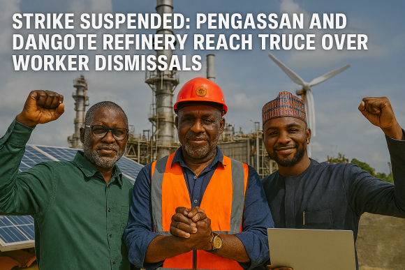 Strike Suspended: PENGASSAN and Dangote Refinery Reach Truce Over Worker Dismissals